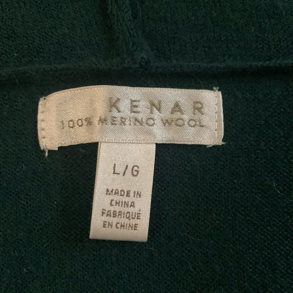 Kenar 100% merino wool cardigan - Picture 4 of 8